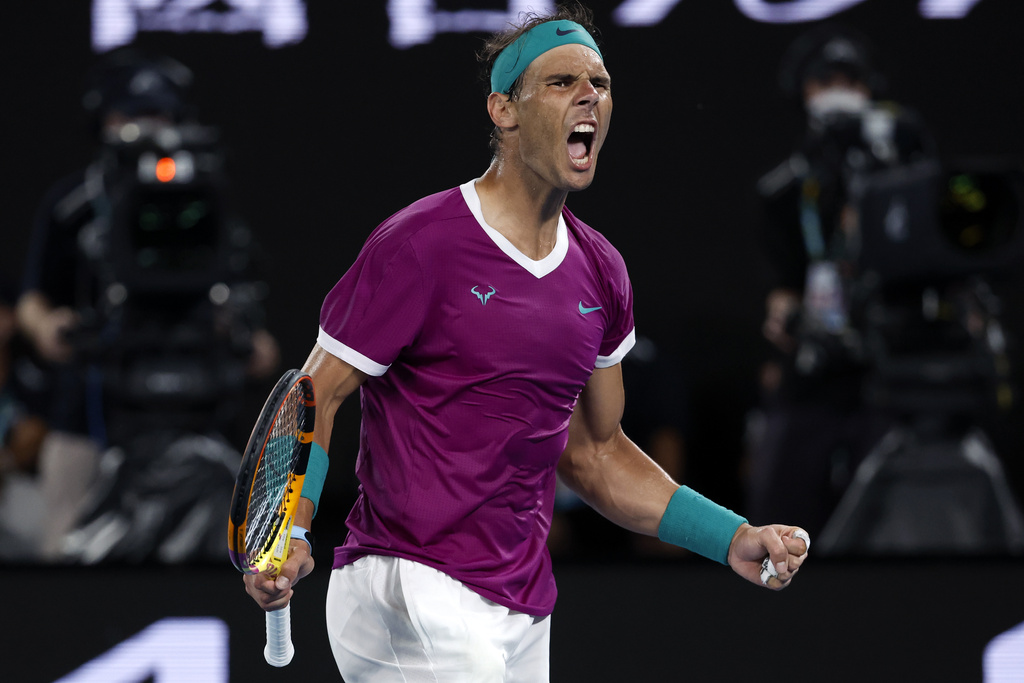 Rafael Nadal。圖片來源：達志影像資料照