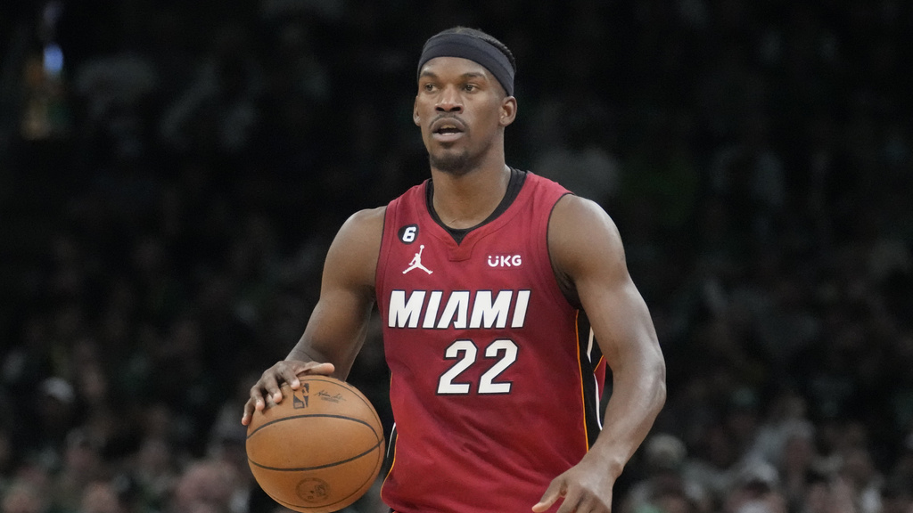 Jimmy Butler。圖片來源：達志影像