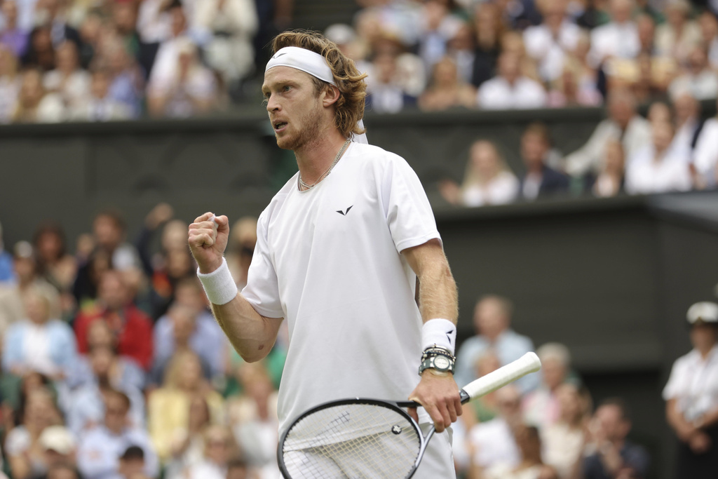 Andrey Rublev。圖片來源：達志影像