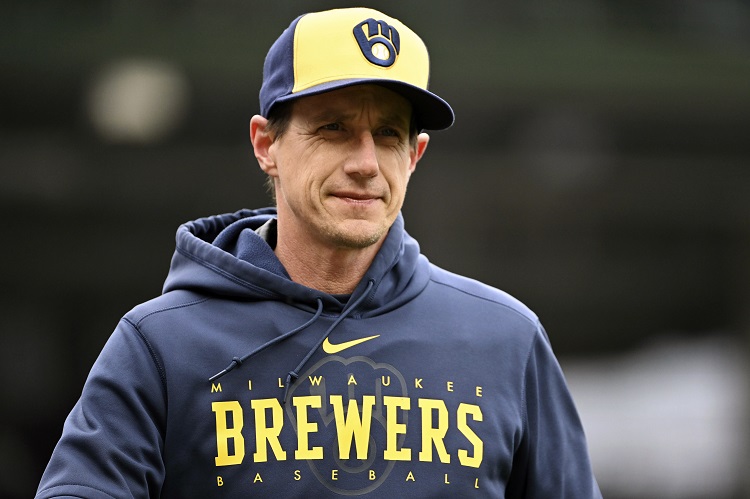 Craig Counsell。圖片來源：達志影像