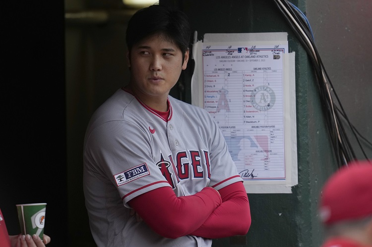 大谷翔平。圖片來源：達志影像