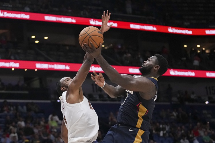 Zion Williamson(右)。圖片來源：達志影像