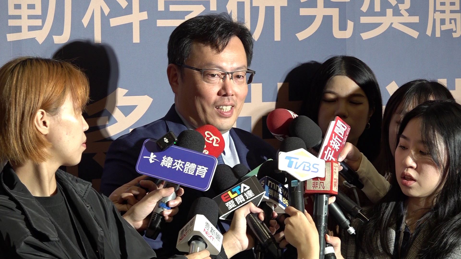 體育署長鄭世忠。圖片來源：緯來體育台