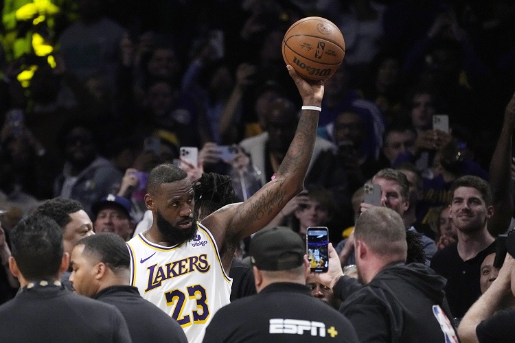 LeBron James。圖片來源：達志影像
