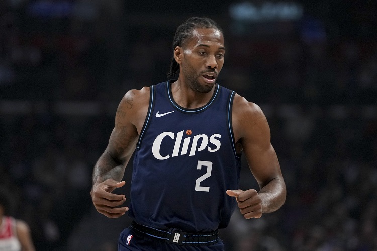Kawhi Leonard。圖片來源：達志影像