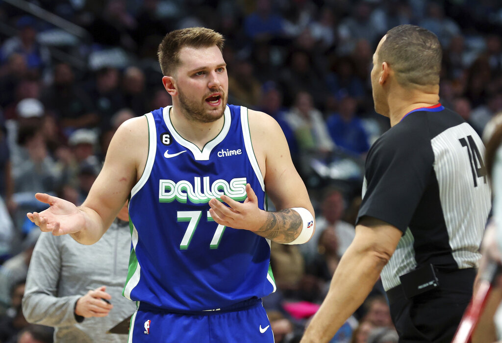 Luka Doncic。圖片來源：達志影像