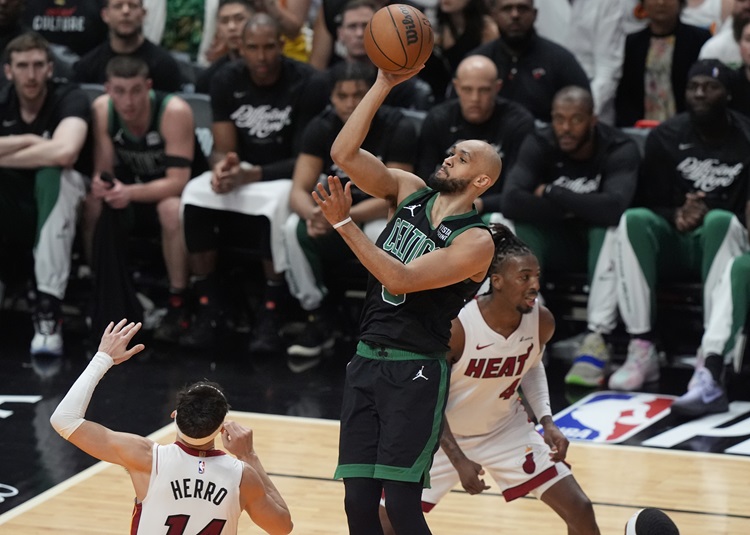 Derrick White。圖片來源：達志影像
