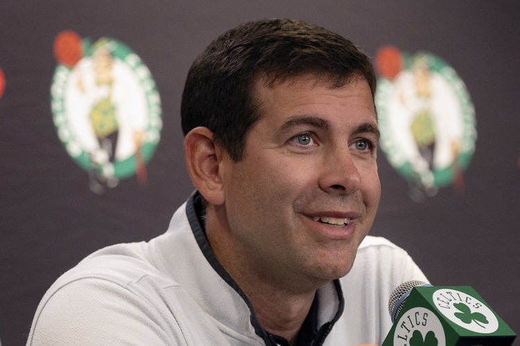 Brad Stevens。圖片來源：達志影像