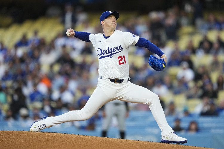 Walker Buehler。圖片來源：達志影像