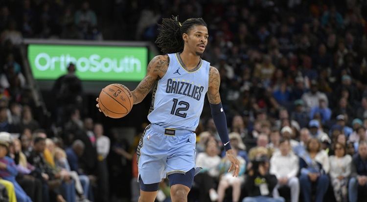 Ja Morant。圖片來源：達志影像