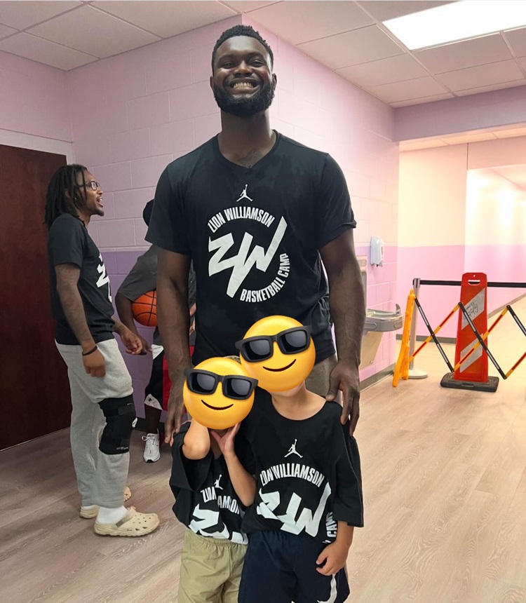 Zion Williamson(中)。圖片來源：Ingram Alerts X