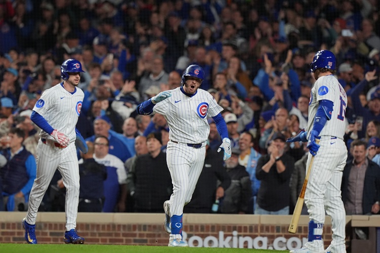 Ian Happ(中)。圖片來源：達志影像
