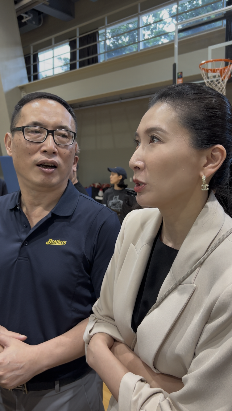 劉志威與乖姐一同受訪。圖片來源：林暐凱/攝