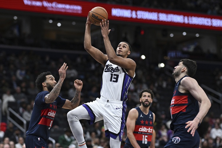 Keegan Murray(中)。圖片來源:達志影像