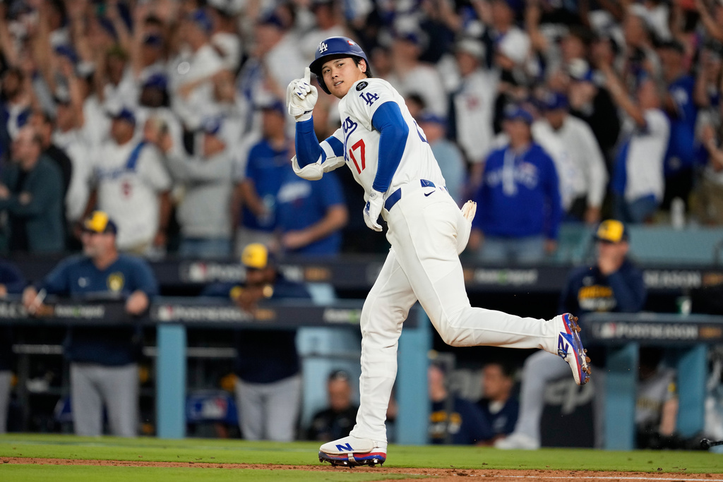 都你在帥！大谷6局10K、單場三響寫神紀錄  道奇再闖世界大賽