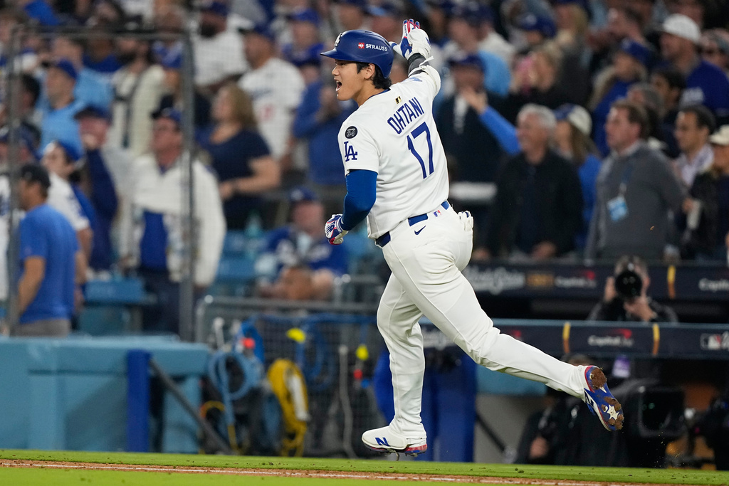 世界大賽》大谷翔平4長打上一次出現是清光緒年間 4次敬遠破大聯盟紀錄