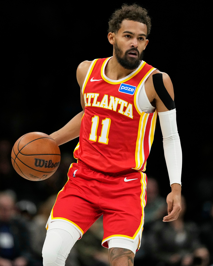 Trae Young傷退　隊友挺身老鷹力克籃網奪下第2勝