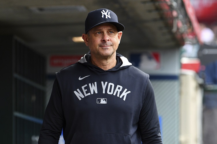 Aaron Boone。圖片來源：達志影像