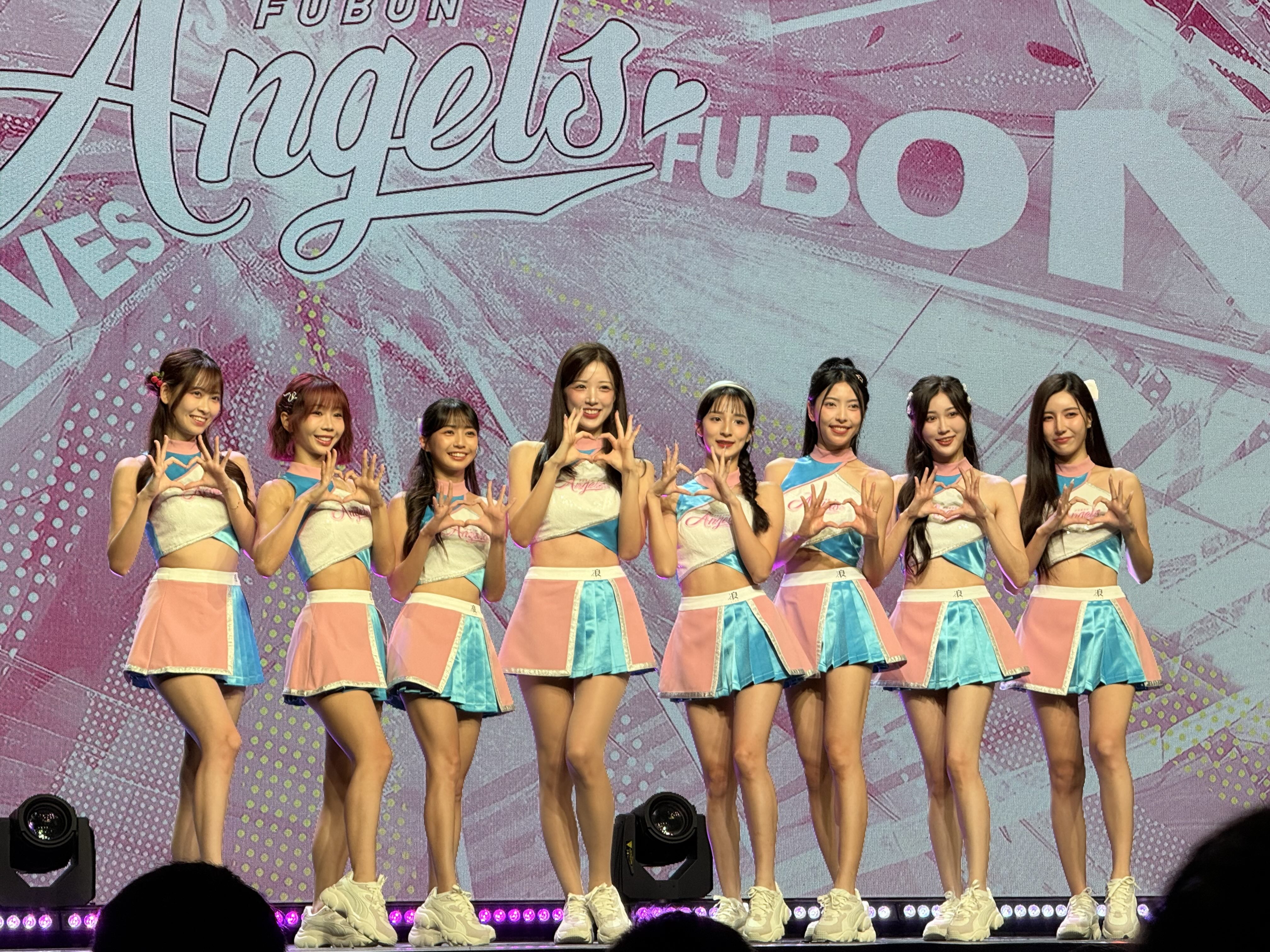Fubon Angels。圖片來源：記者李升愷／攝