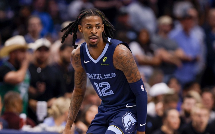 Ja Morant。圖片來源：達志影像