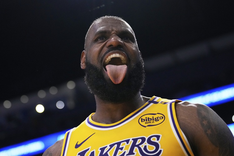 LeBron James。圖片來源：達志影像