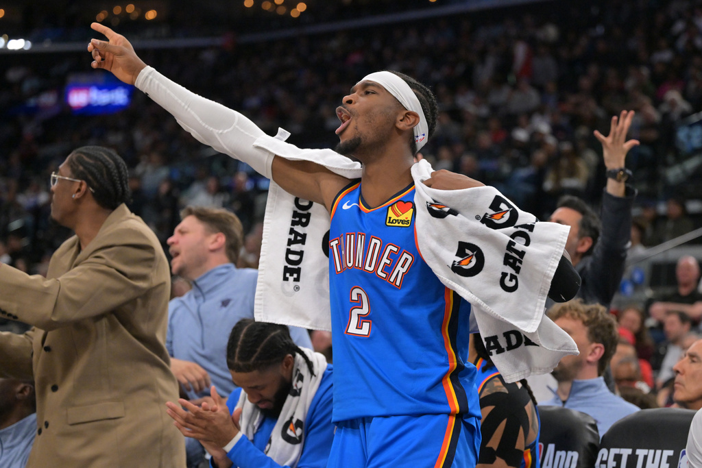 NBA》SGA慢熱雷霆後來居上　Morant歸隊至今狀態低迷