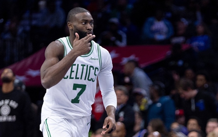 Jaylen Brown。圖片來源：達志影像