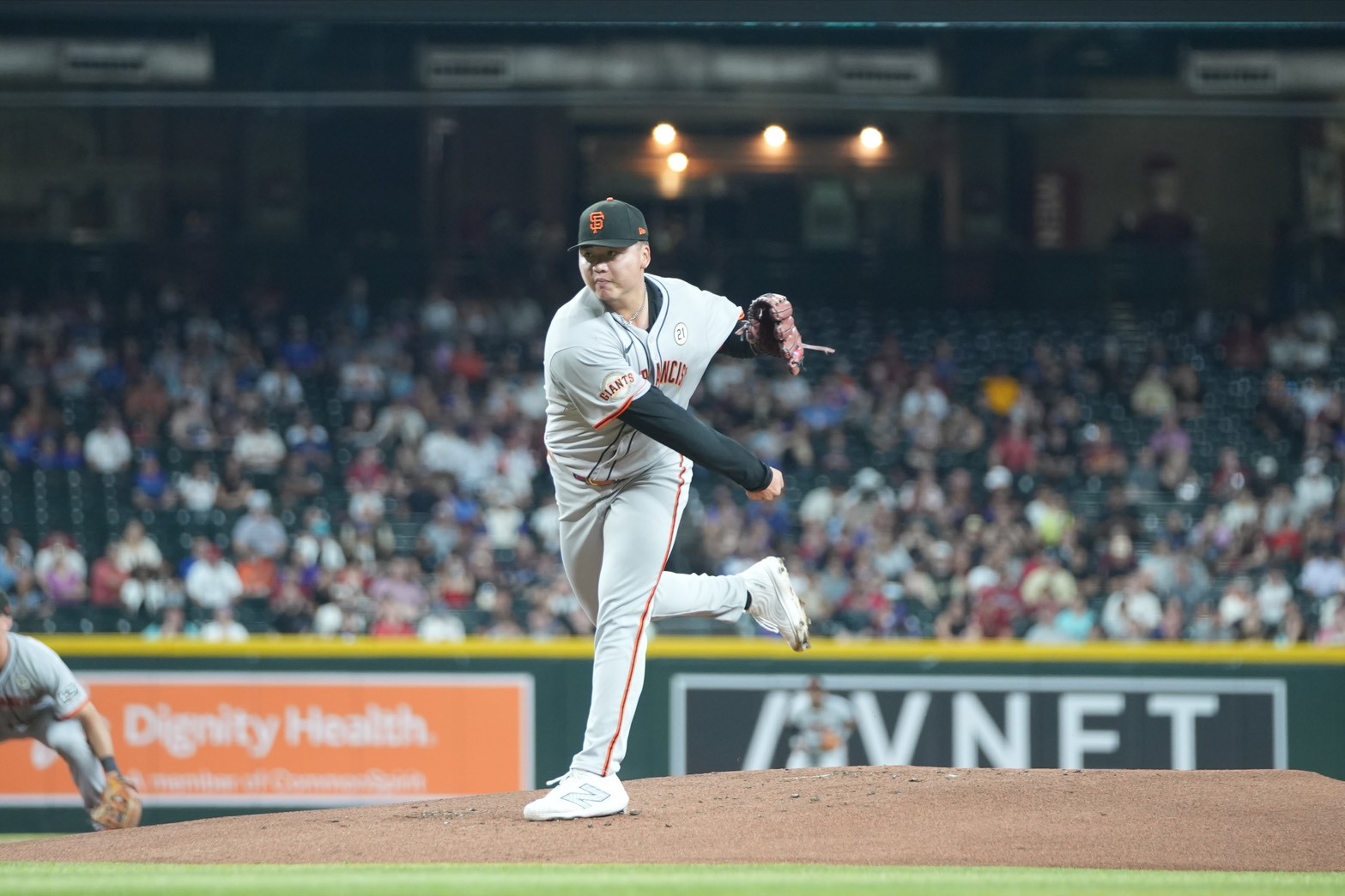 鄧愷威。圖片來源:舊金山巨人提供