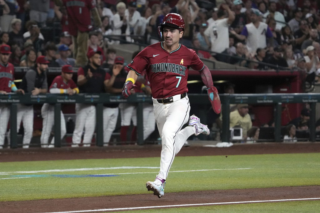 Corbin Carroll。圖片來源：達志影像