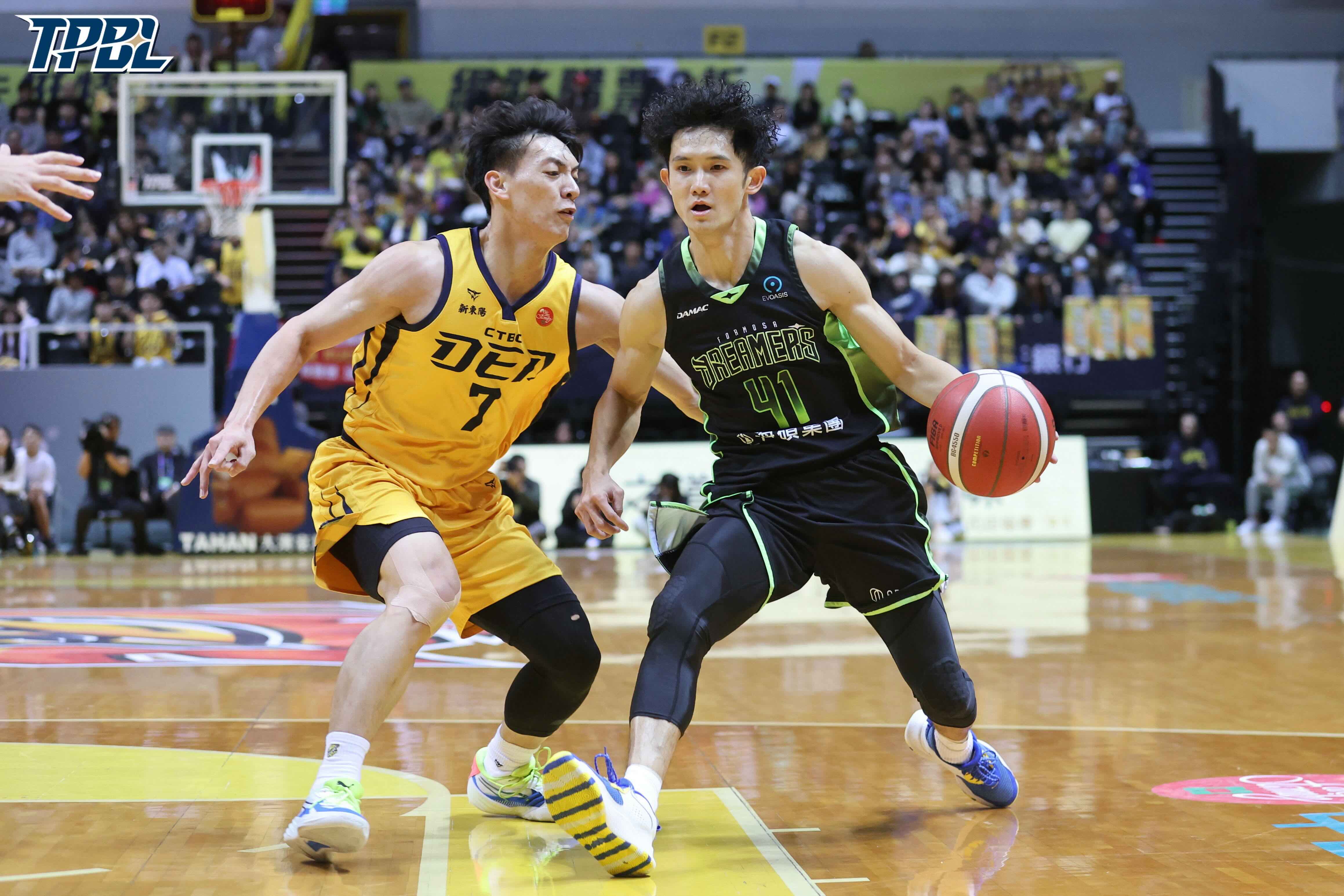 蔣淯安攻下全隊次高的17分。圖片來源:TPBL