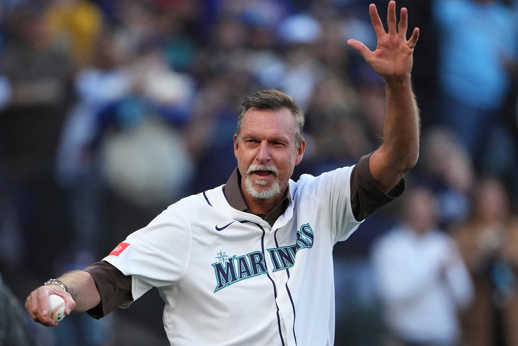 Randy Johnson。圖片來源：達志影像