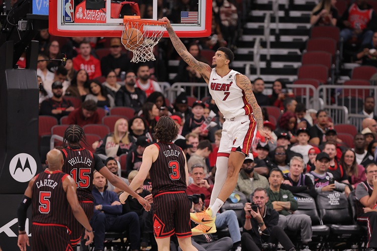 NBA》熱火大勝公牛　本季第4次單場得分達到140分