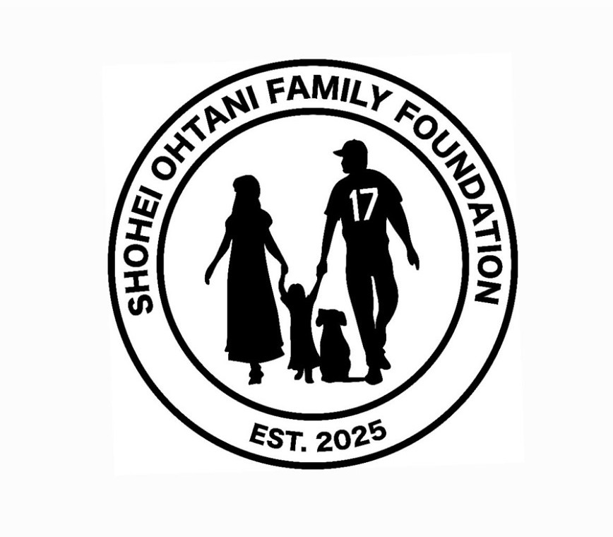 MLB》大谷宣布成立「大谷翔平家庭基金會」 Logo設計一家四口溫馨背影