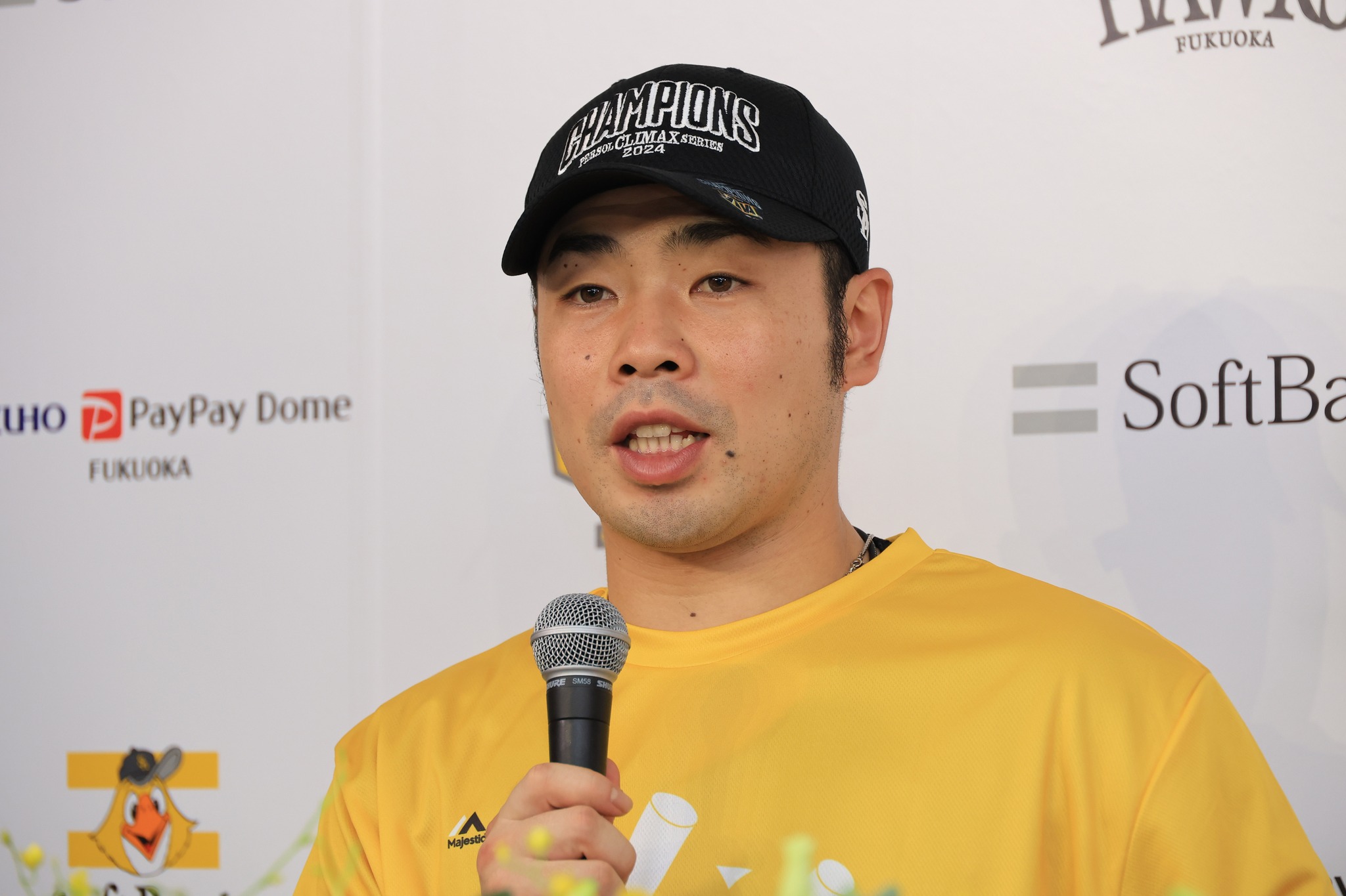 近藤健介。圖片來源：軟銀鷹官方粉絲團