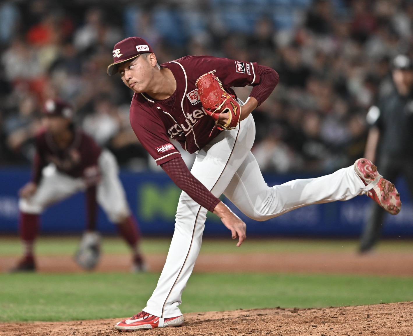 東北樂天金鷲蕭齊。圖片來源：桃園市政府