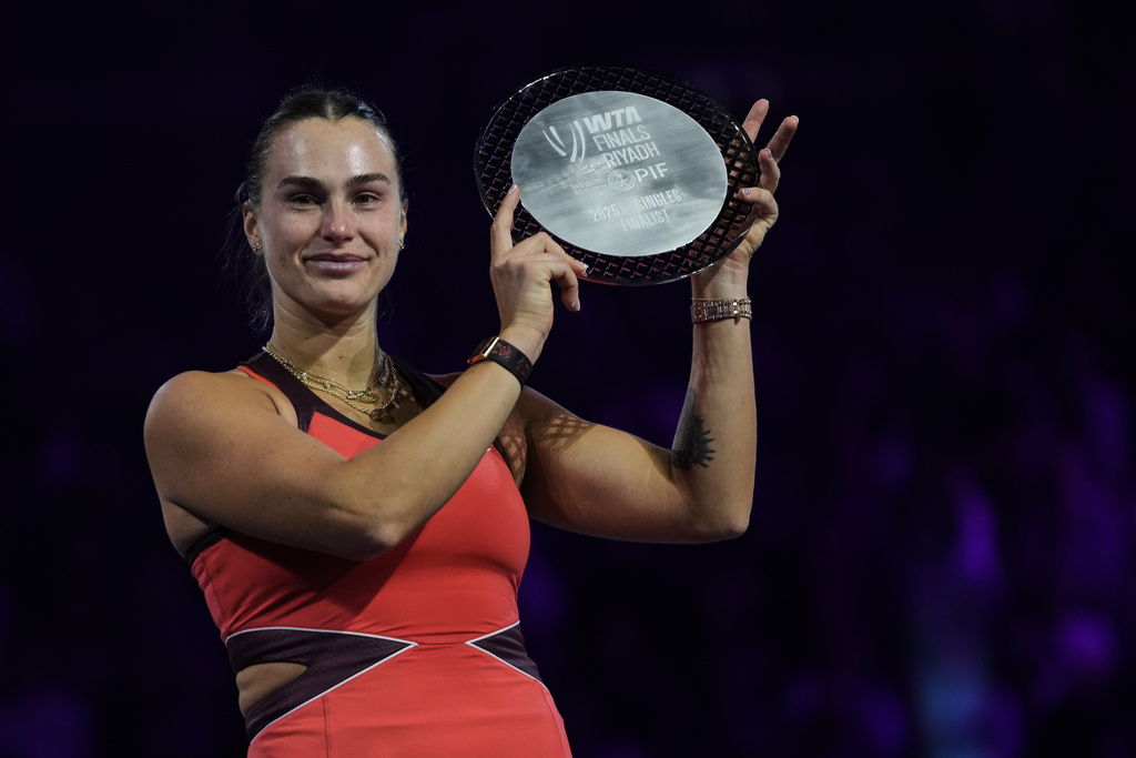 Aryna Sabalenka。圖片來源：達志影像