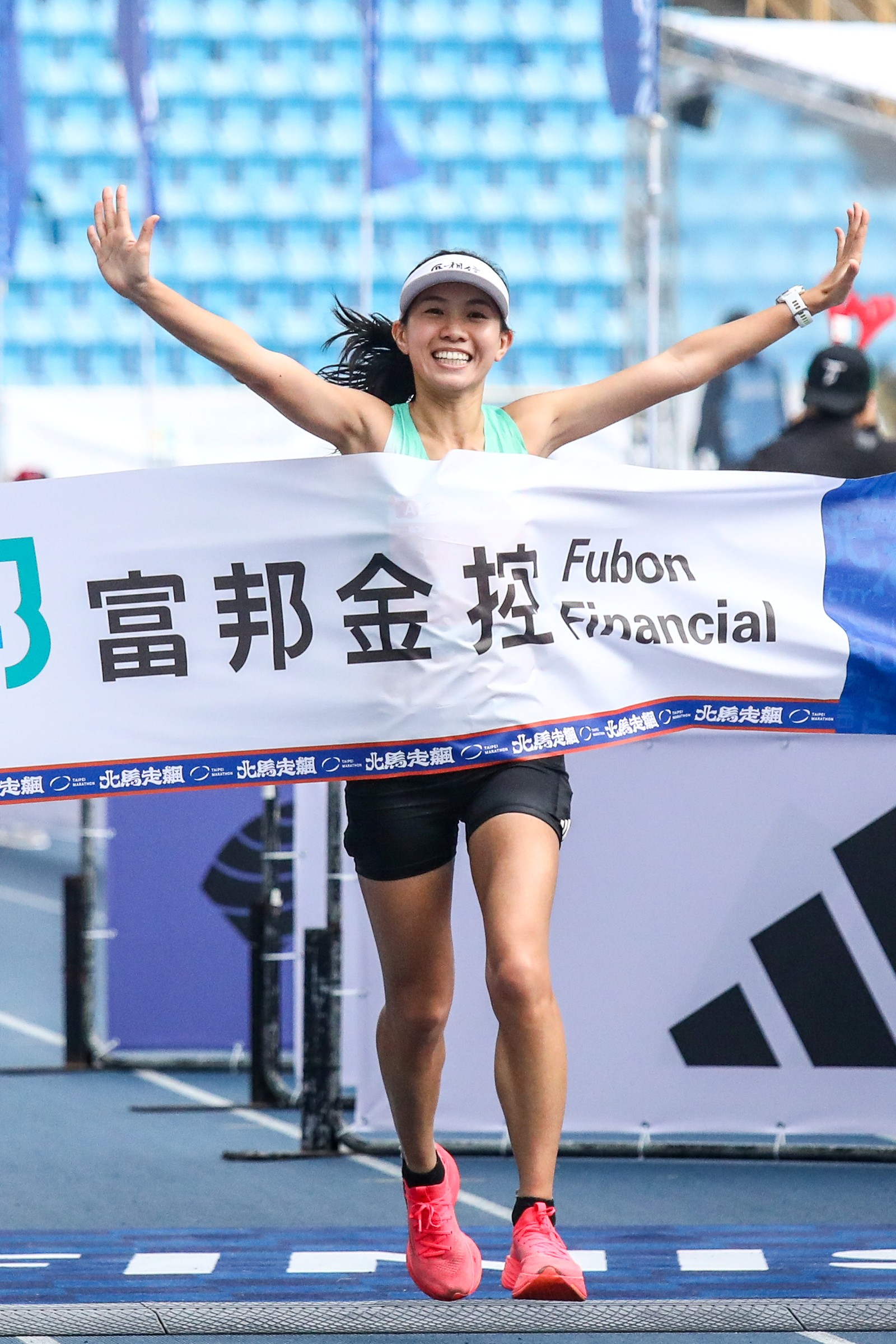 張芷瑄。圖片來源：2025臺北馬拉松
