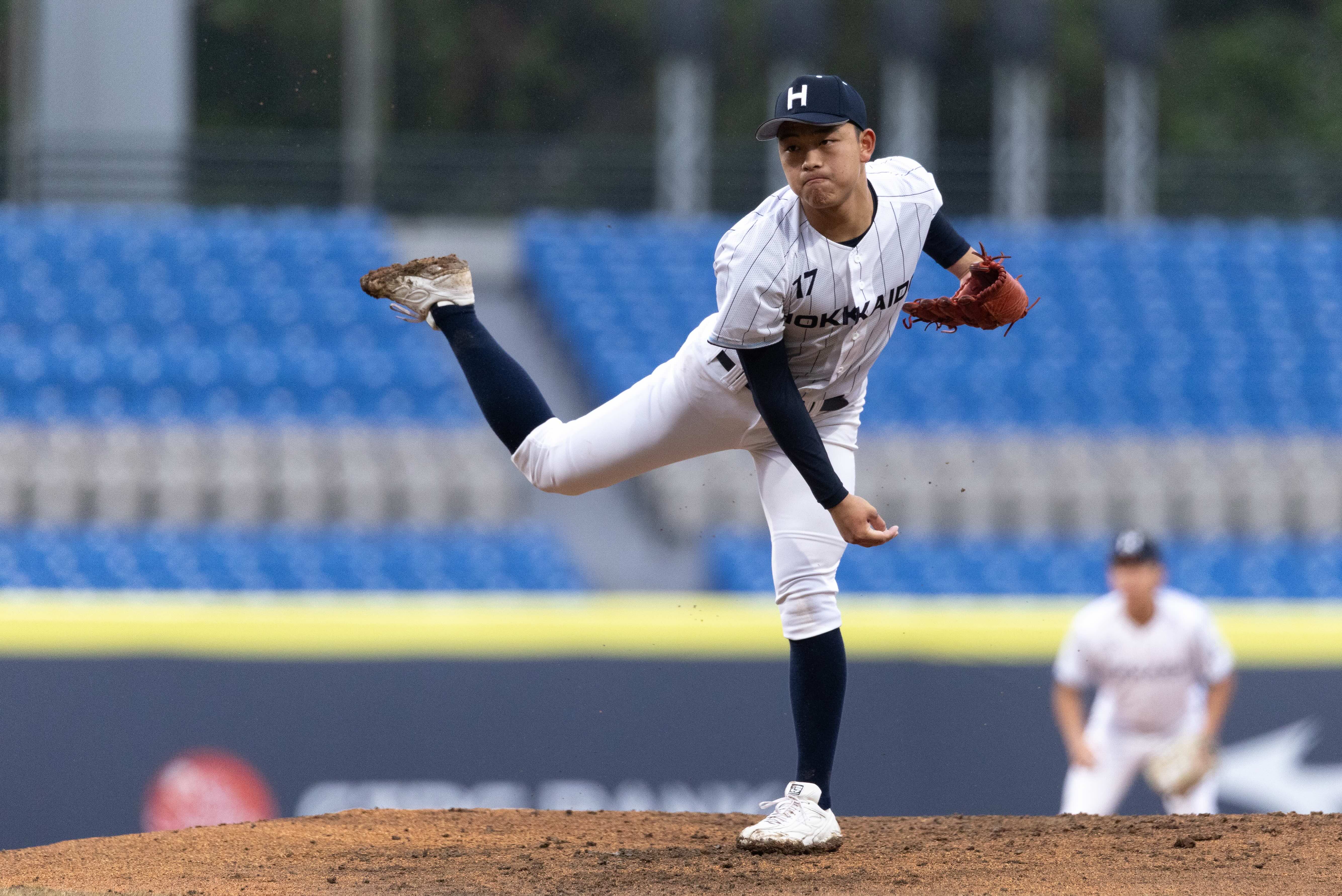 台日高中棒球對抗賽》北海道聯隊3投聯手封鎖 5比0完封羅東高工收下開門紅
