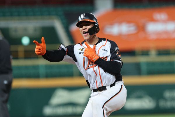 林岱安傳7年約情定富邦悍將。圖片來源：統一獅資料照