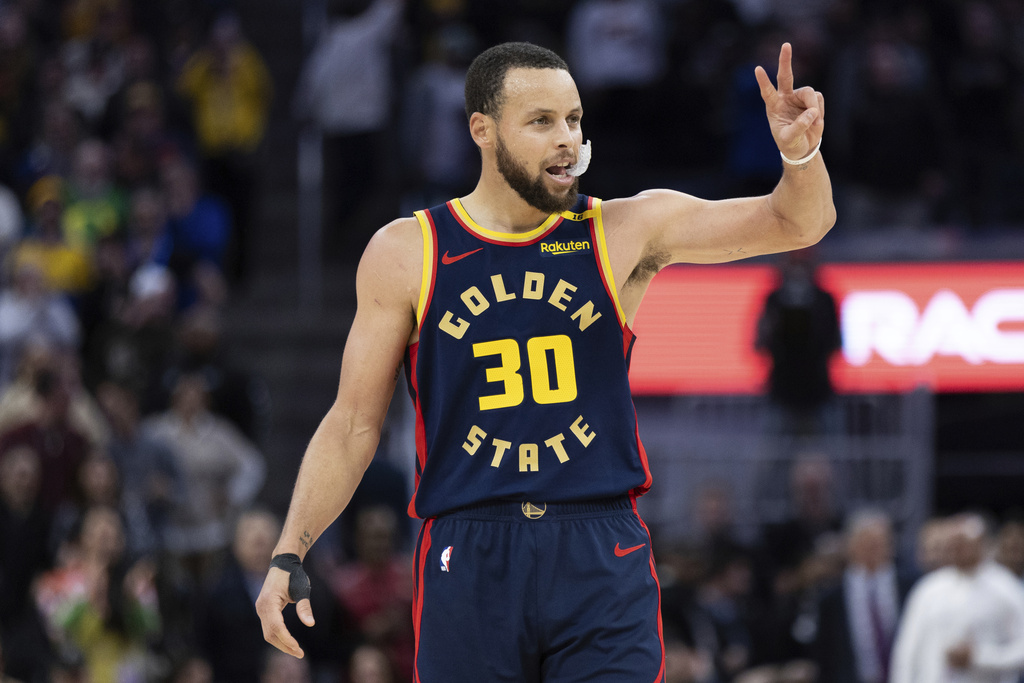 Stephen Curry。圖片來源：達志影像資料照