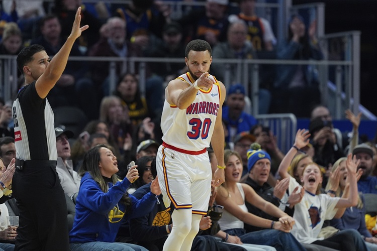 Stephen Curry。圖片來源：達志影像