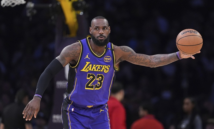 LeBron James。圖片來源：達志影像