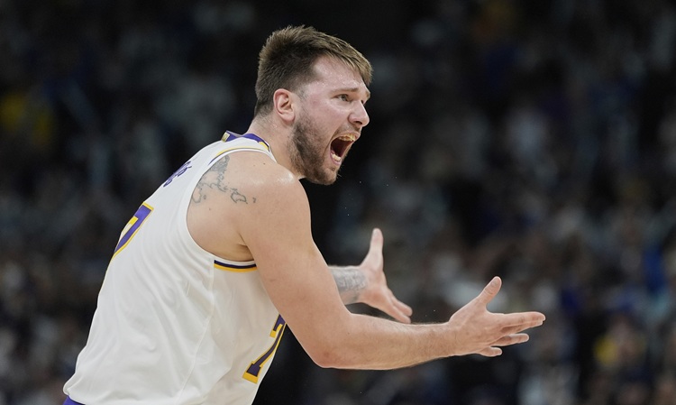 Luka Doncic。圖片來源：達志影像