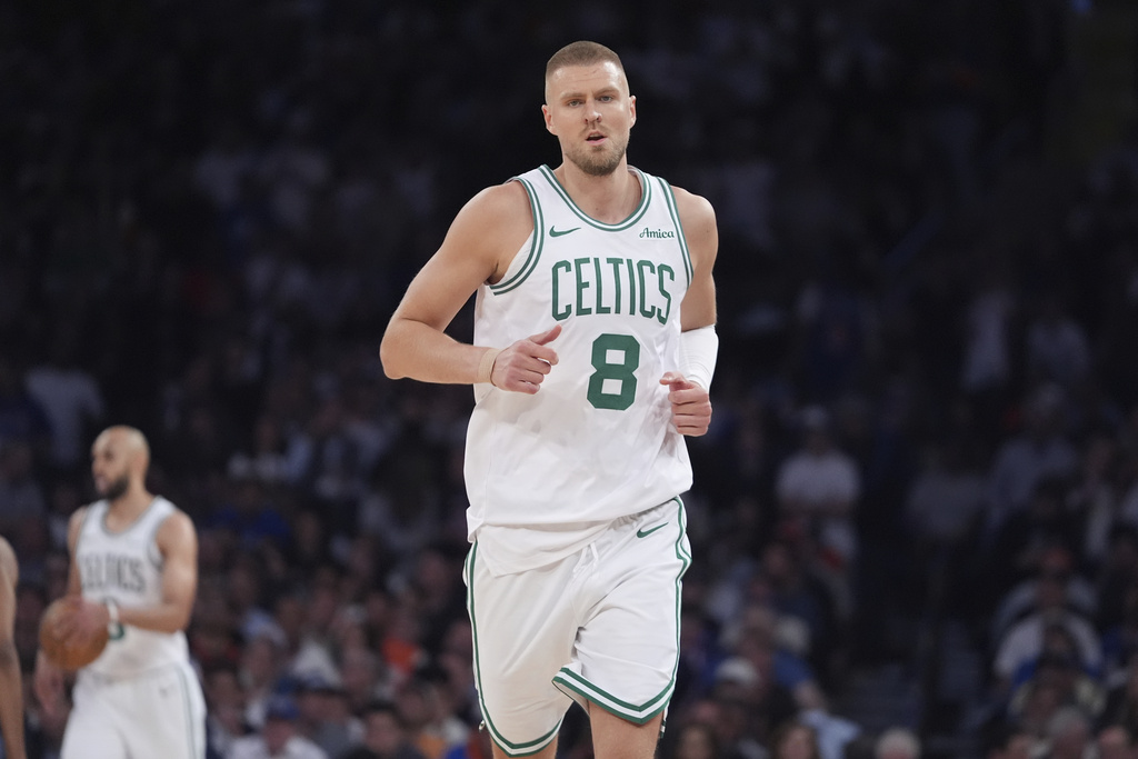 Kristaps Porzingis。圖片來源：達志影像