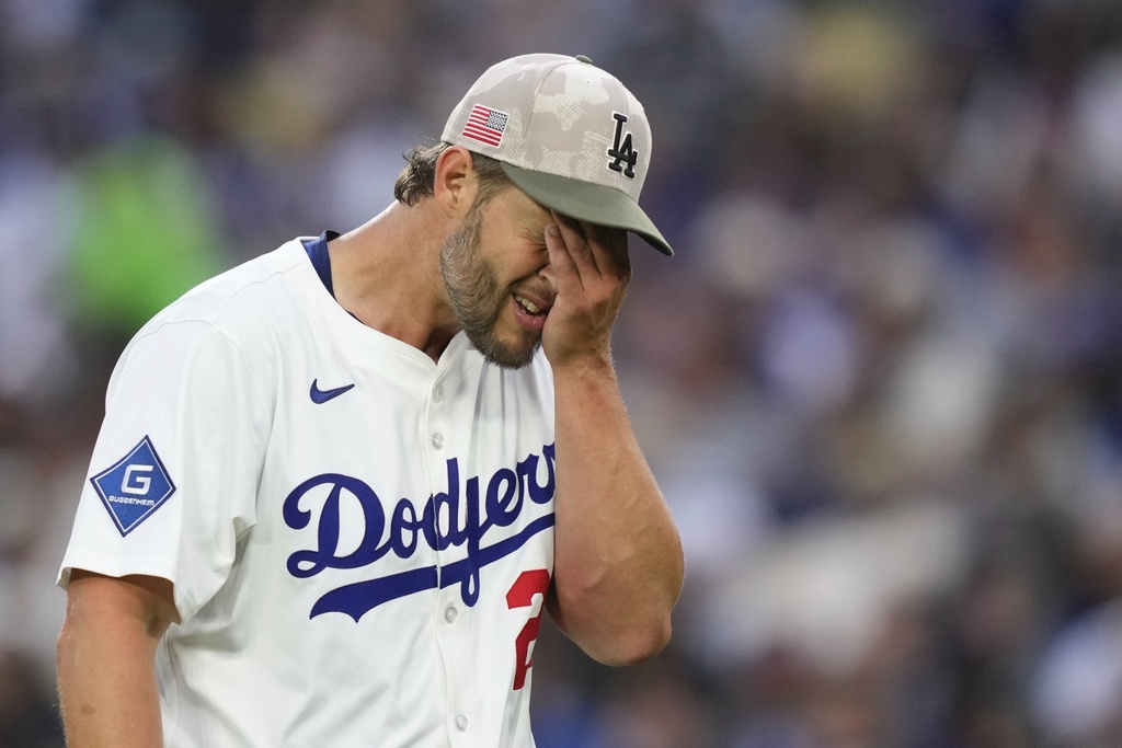 Clayton Kershaw。圖片來源：達志影像