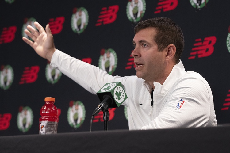 Brad Stevens。圖片來源：達志影像