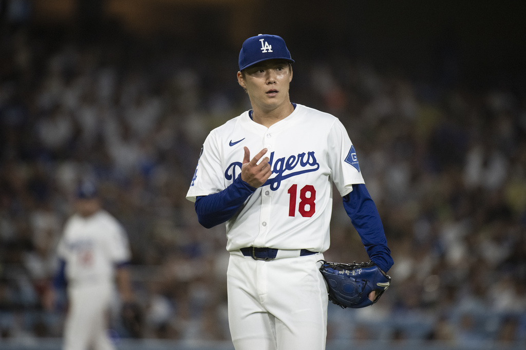 山本由伸7局無失分好投。圖片來源：達志影像