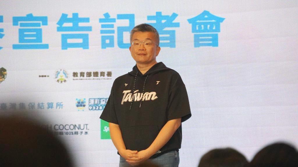 中華職棒會長蔡其昌。圖片來源：李升愷／攝