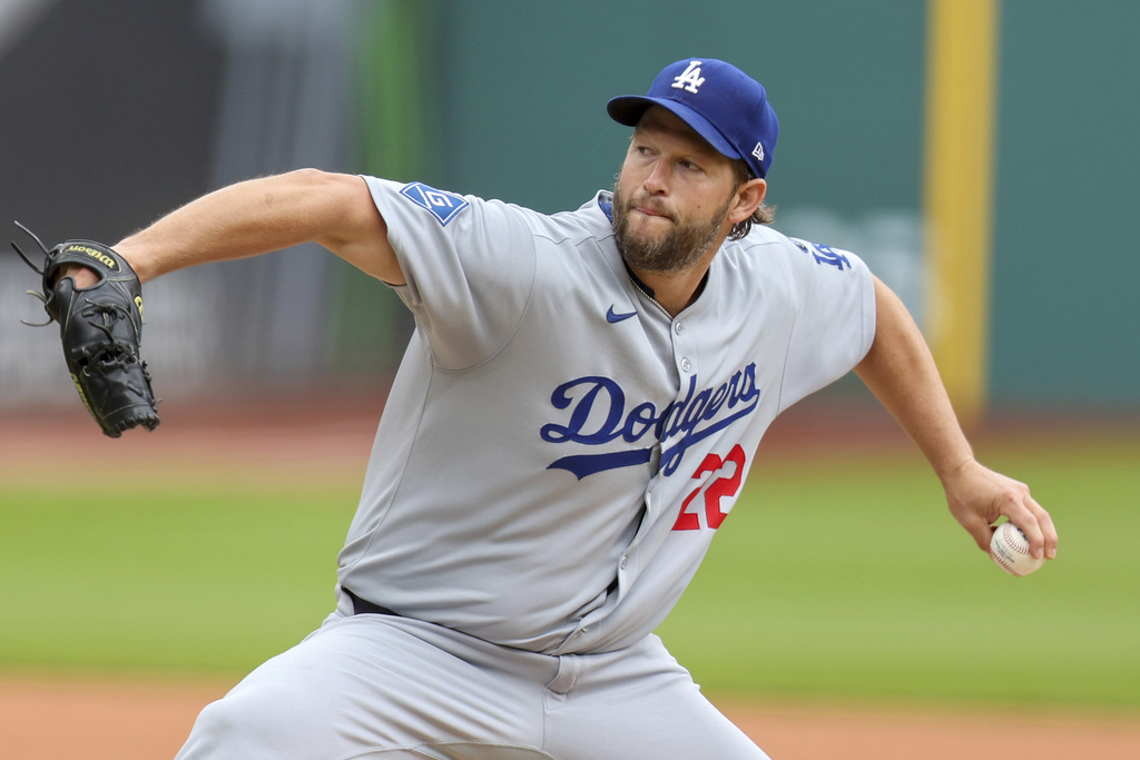 Clayton Kershaw。圖片來源：達志影像