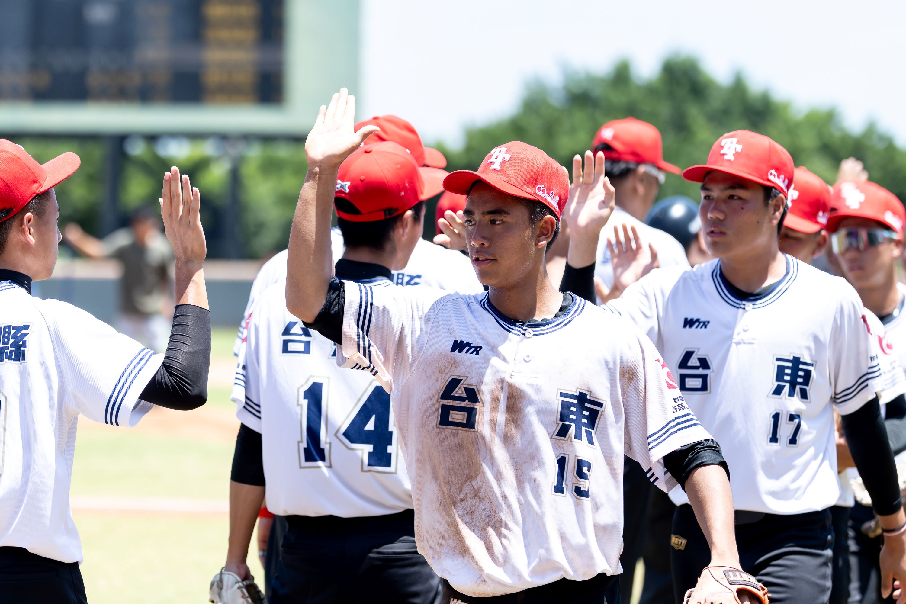 台東縣雙勝花蓮縣。圖片來源：中華民國棒球協會提供